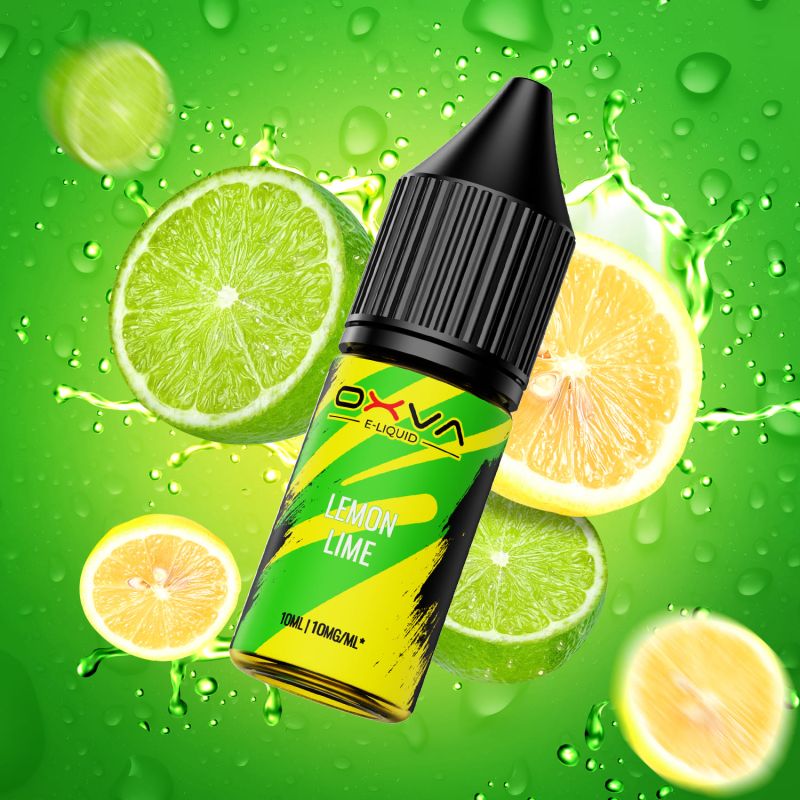 OXVA E-Liquid Nikotinsalz - Lemon Lime - 10ml Liquid 10mg