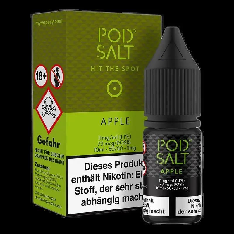 Pod Salt Core Nikotinsalz - Apple - 10ml Liquid 11mg