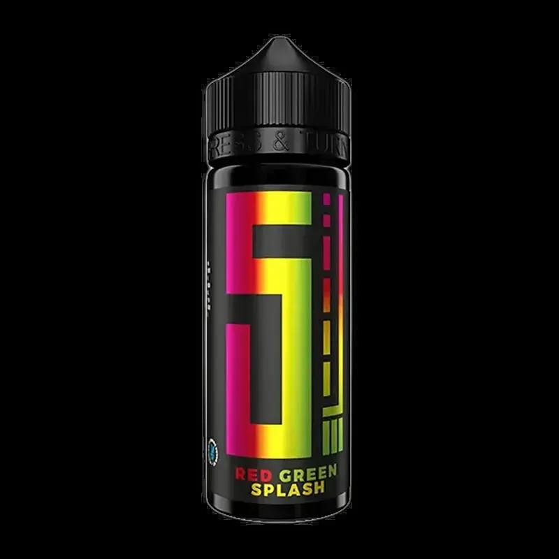 5EL Longfill - Red Green Splash - 10ml Aroma in 120ml Flasche