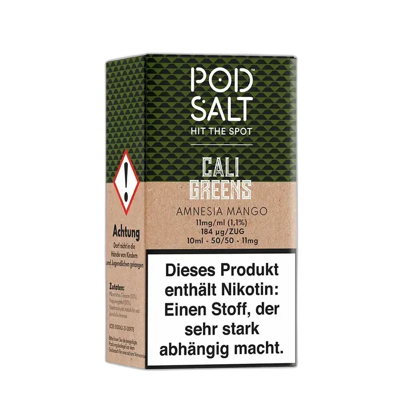 Pod Salt Fusion - Amnesia Mango - 10ml Liquid Nikotinsalz 11mg
