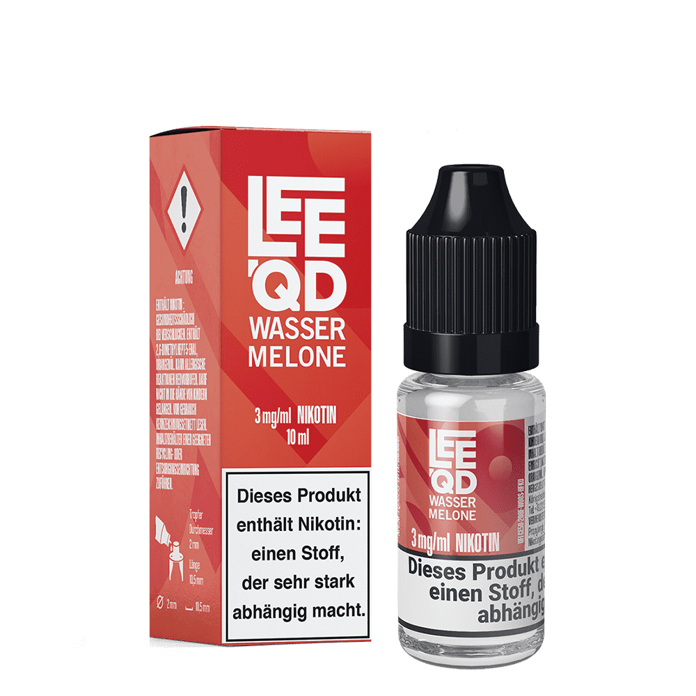 LEEQD Liquid - Fruit Wassermelone - 10ml 3mg