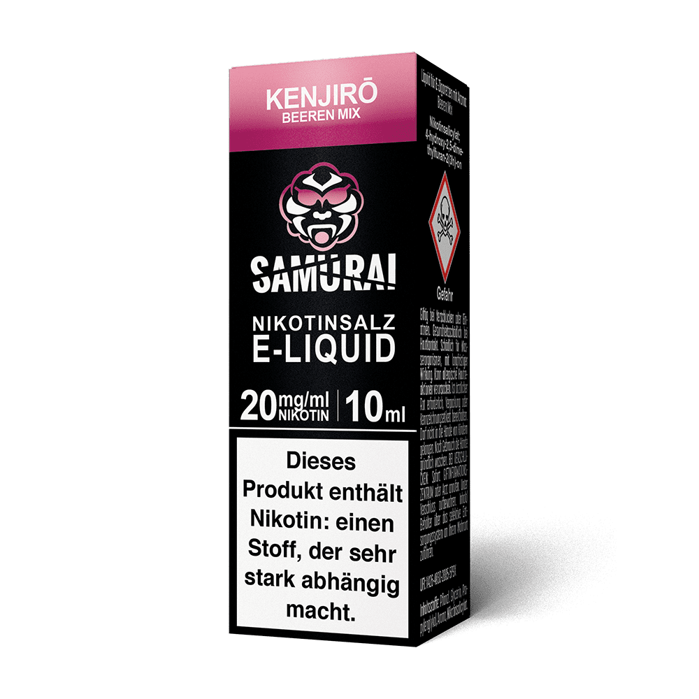 Samurai Nikotinsalz - Kenjirō Beeren Mix - Liquid  10ml