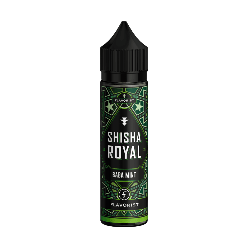 Flavorist Aroma Longfill - Shisha Royal Baba Mint - 10ml Aroma in 60ml Flasche
