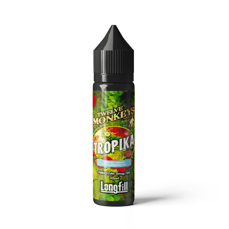 Twelve Monkeys Aroma Longfill - Tropika - 10ml in 60ml Flasche