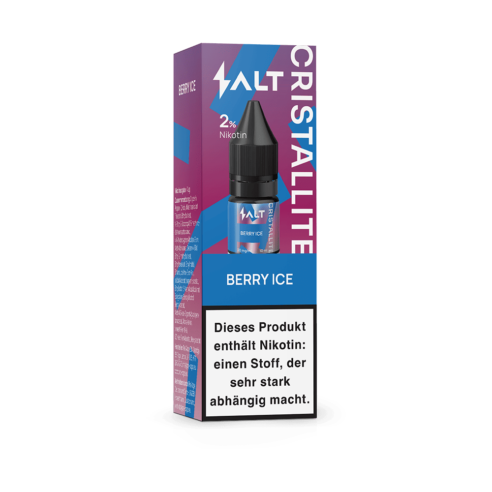 SALT Cristallite Nikotinsalz - Berry Ice - 10ml Liquid 20mg