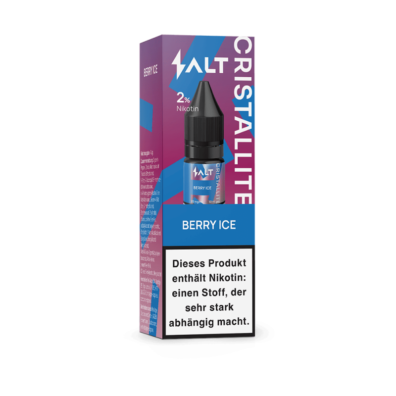 SALT Cristallite Nikotinsalz - Berry Ice - 10ml Liquid 20mg