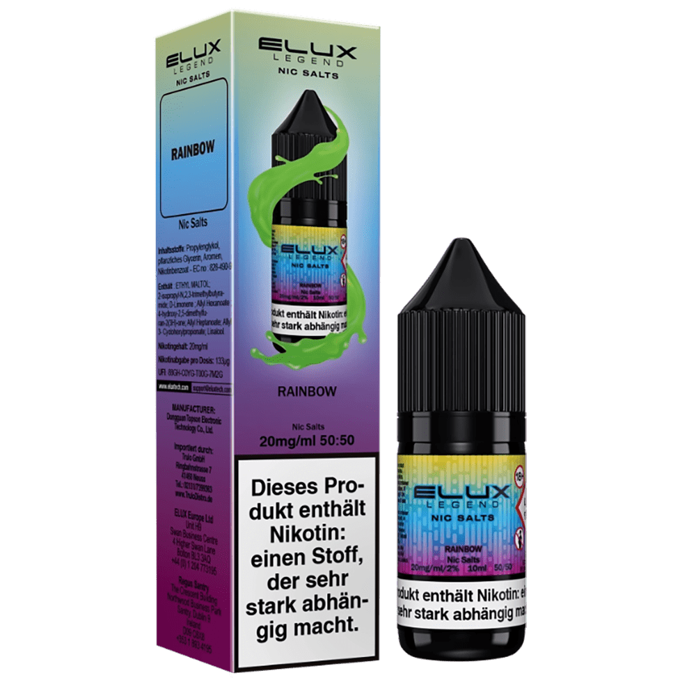 Elux Nikotinsalz - Rainbow - Liquid 10ml