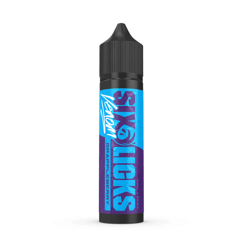 Six Licks Venom Longfill - Grappleberry - 4ml in 60ml Flasche
