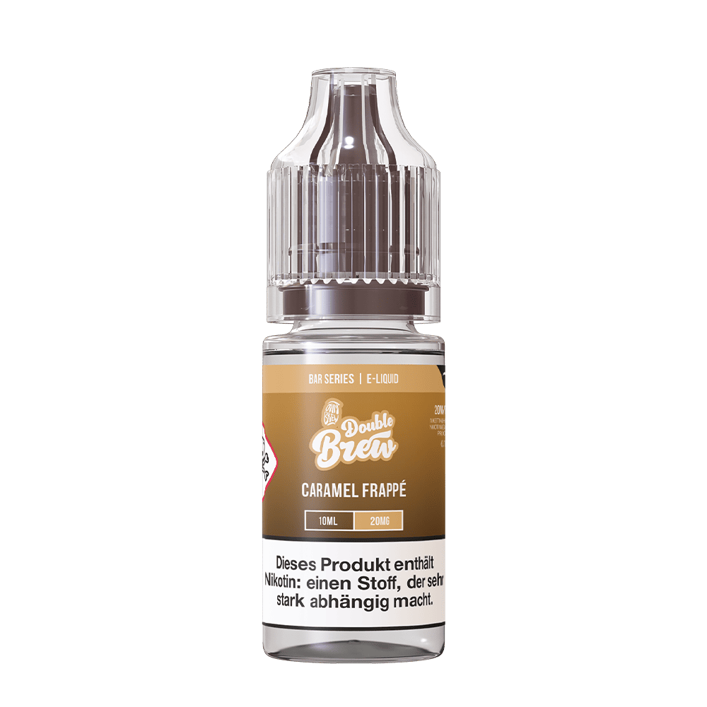 Double Brew Nikotinsalz - Caramel Frappe - 10ml Liquid 20mg