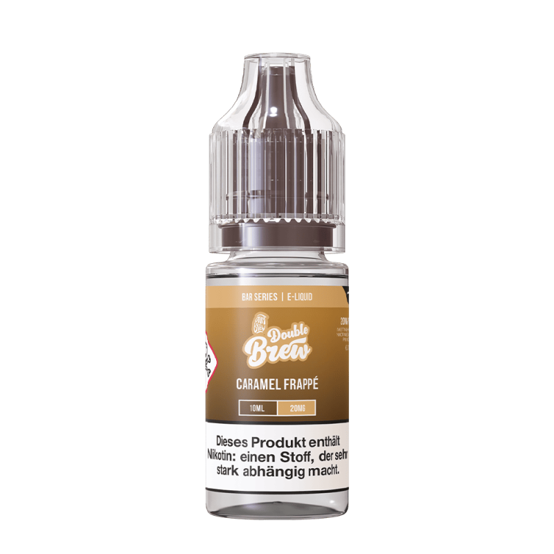 Double Brew Nikotinsalz - Caramel Frappe - 10ml Liquid 20mg