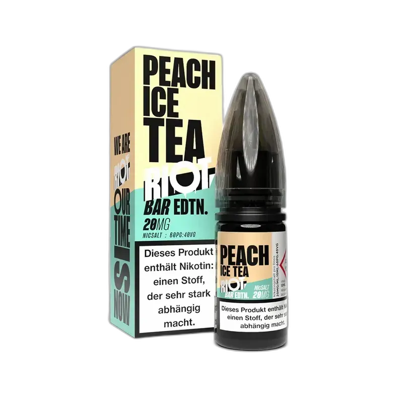 Riot Squad Nikotinsalz - Peach Ice Tea - Liquid 10ml