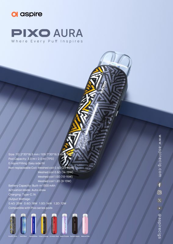 Aspire Pixo Aura
