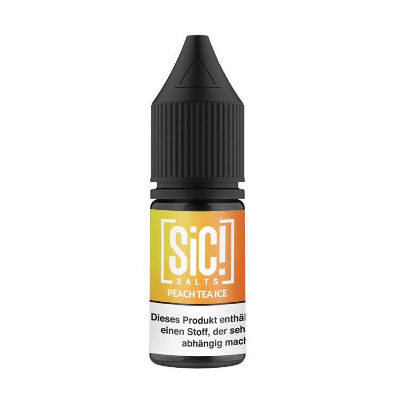 SIC Nikotinsalz - Peach Tea Ice -10ml Liquid 20mg