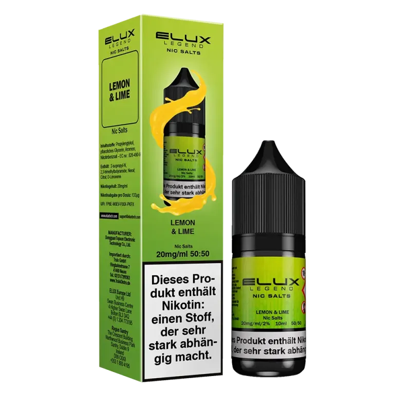 Elux Nikotinsalz - Lemon & Lime - 10ml