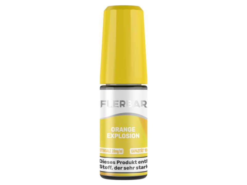 Flerbar Nikotinsalz Liquid 10ml Orange Explosion 20mg