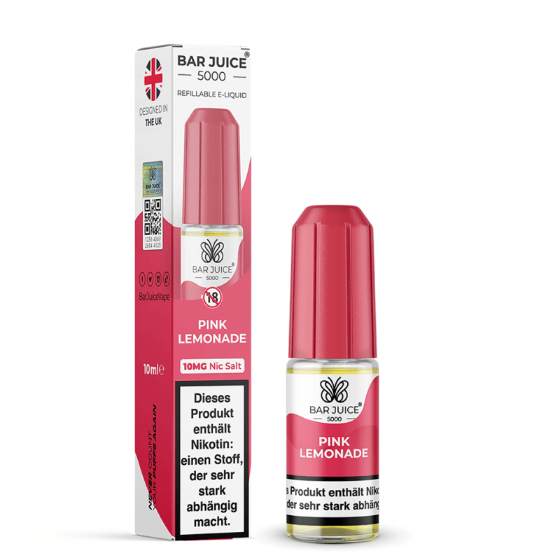 Bar Juice 5000 Nikotinsalz - Pink Lemonade - 10ml