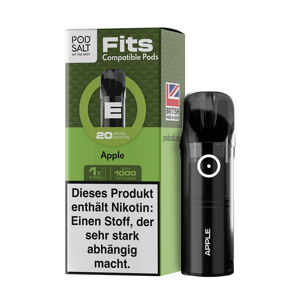 Pod Salt Fits Pods – Apple – 20mg – 2ml (3 Stück)