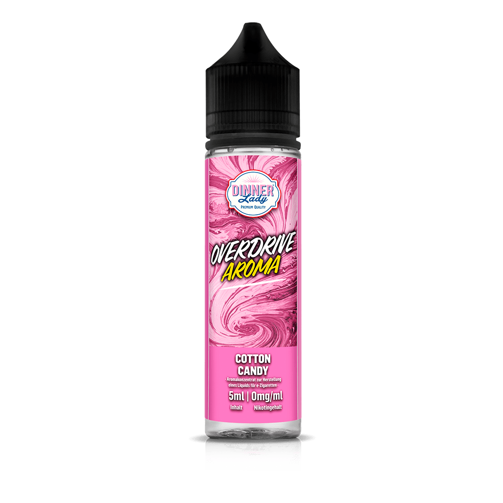 Dinner Lady Overdrive Longfill - Cotton Candy - 5ml in 60ml Flasche