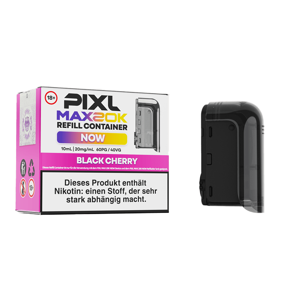 PIXL MAX 20K Pods – Black Cherry – 20mg – 10ml (1 Stück)