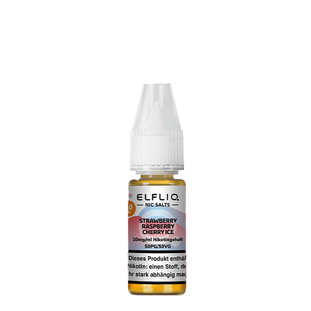 Elfliq by Elfbar Nikotinsalz - Strawberry Raspberry Cherry Ice - Liquid 10ml