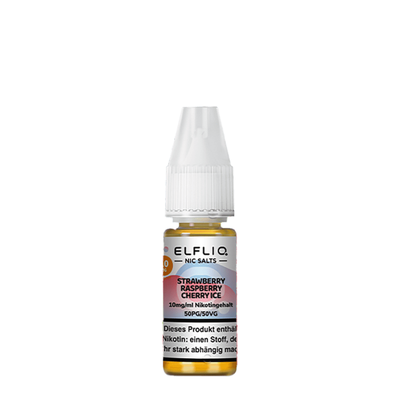 Elfliq by Elfbar Nikotinsalz - Strawberry Raspberry Cherry Ice - Liquid 10ml