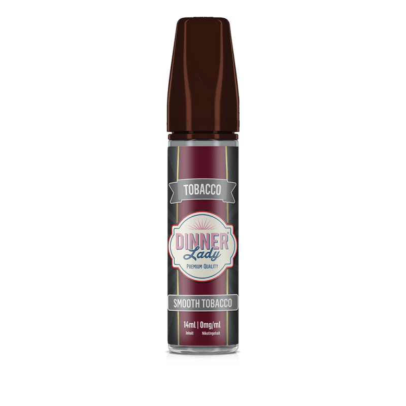 Dinner Lady Tobacco Longfill - Smooth Tobacco - 14ml in 60ml Flasche