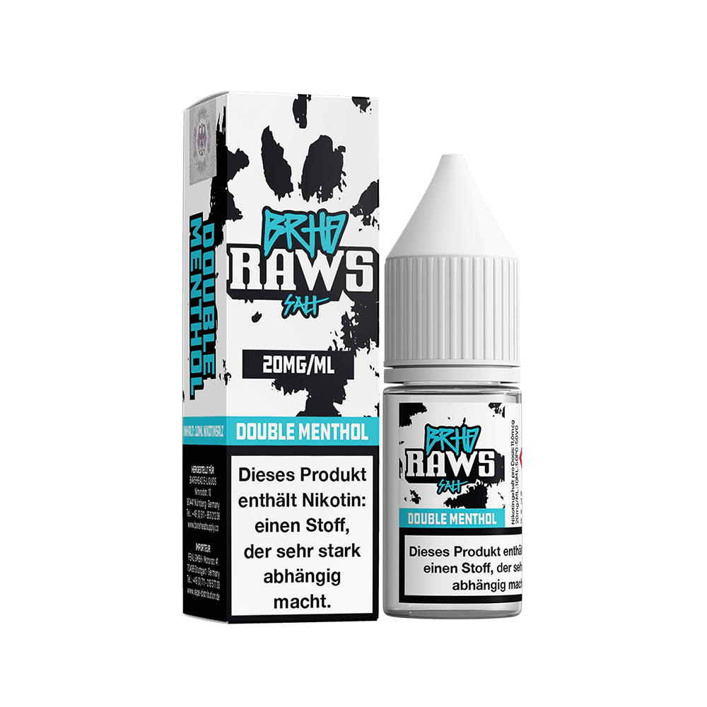 BRHD Barehead Hybrid Nikotinsalz - RAWS Double Menthol 10ml 20mg