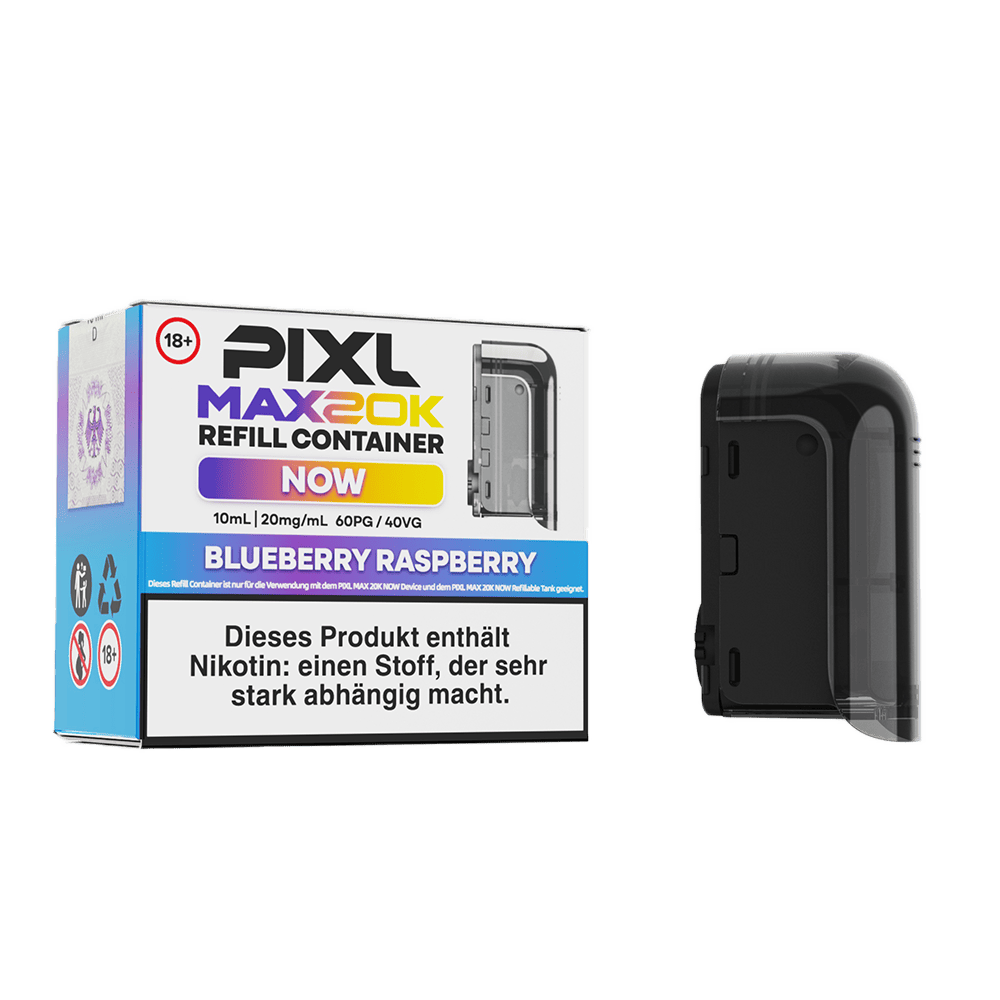 PIXL MAX 20K Pods – Blueberry Raspberry – 20mg – 10ml (1 Stück)