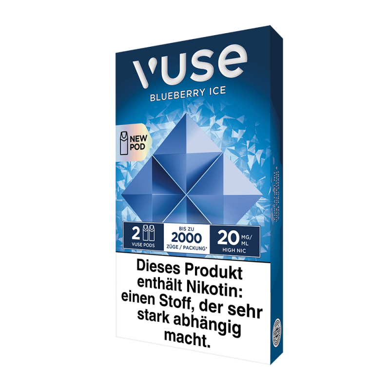 2x Vuse Pod Blueberry Ice