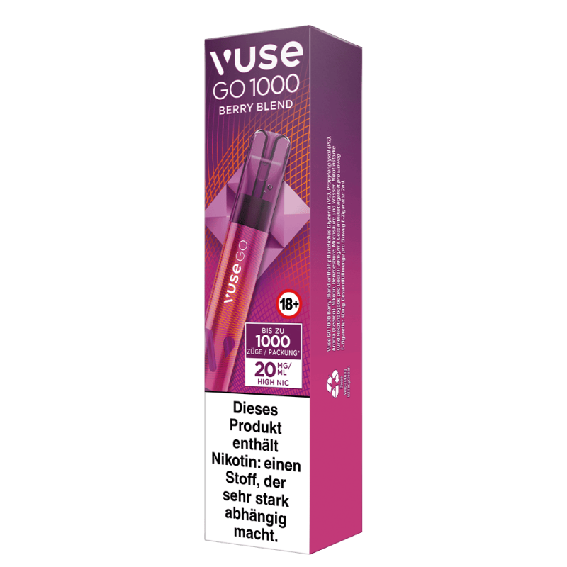 Vuse GO 1000 Berry Blend 20mg Einweg E-Zigarette