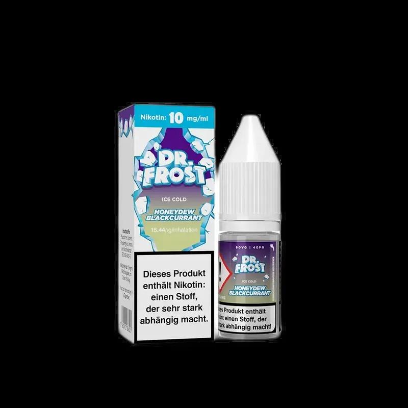 Dr. Frost Nikotinsalz - Ice Cold Honeydew & Blackcurrant - Liquid 10mg 10ml