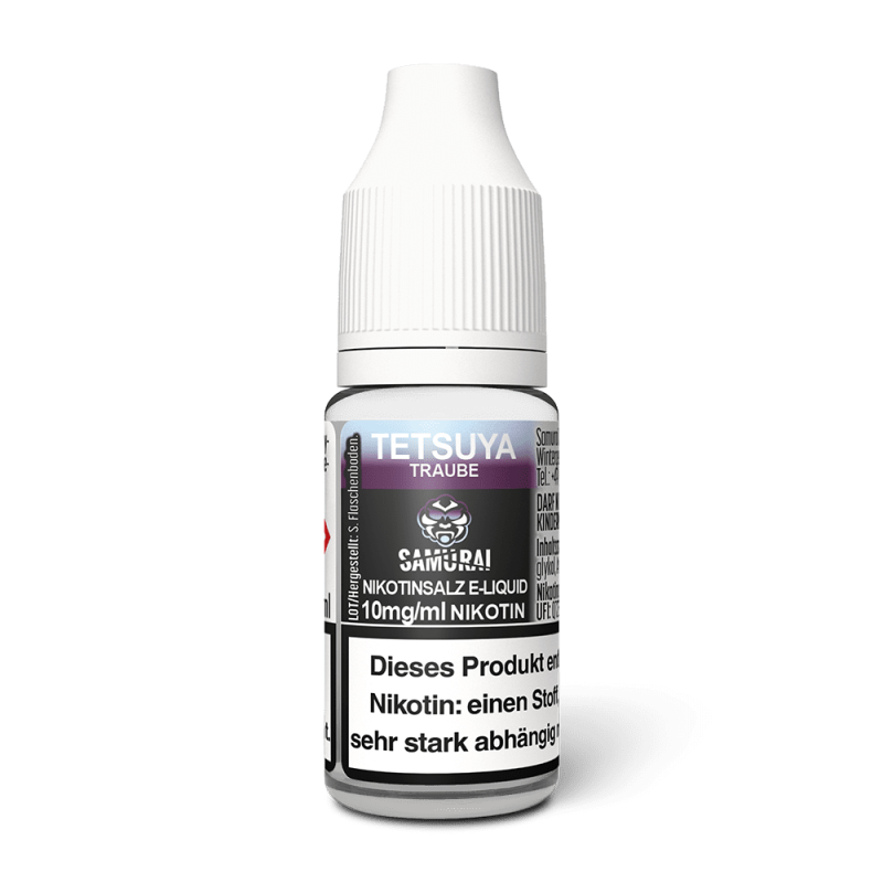 Samurai Nikotinsalz - Tetsuya Traube - Liquid 10ml 10mg