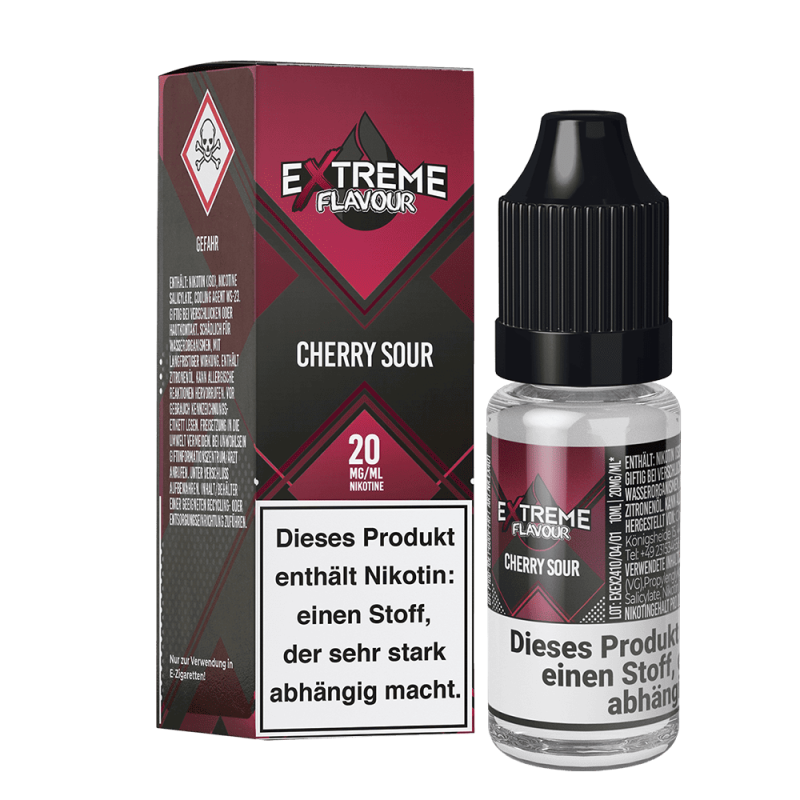 Extreme Flavour - Cherry Sour - 20mg 10ml Hybrid-Nikotinsalzliquid