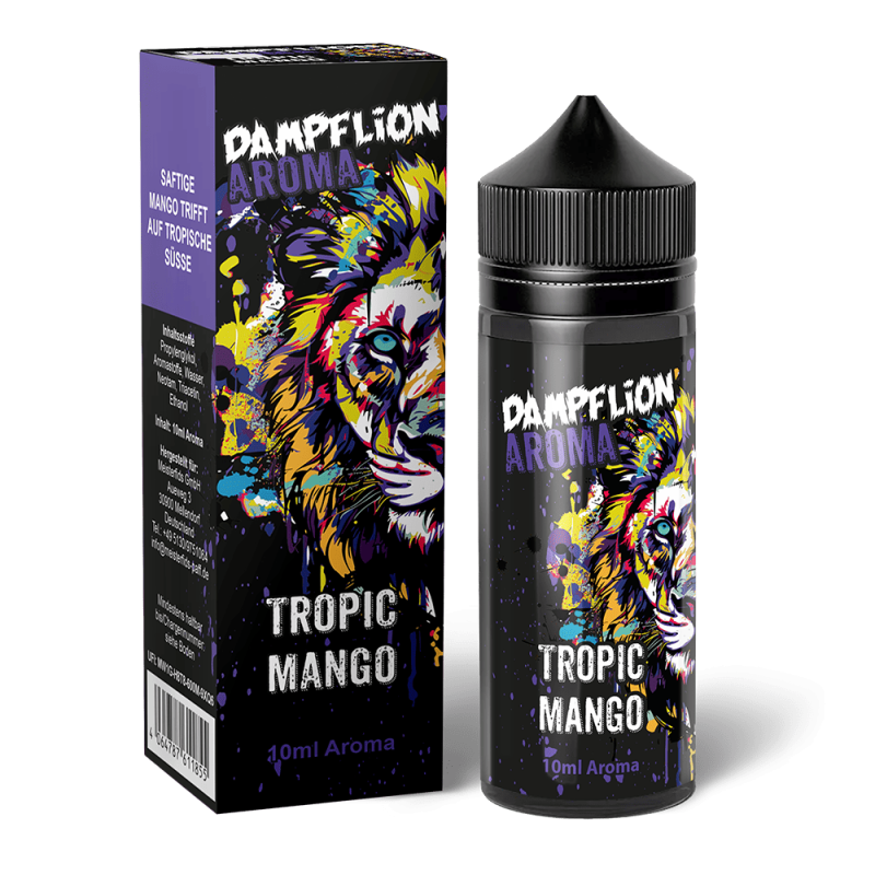 Dampflion Intense Longfill - Tropic Mango - 10ml Aroma in 120ml Flasche