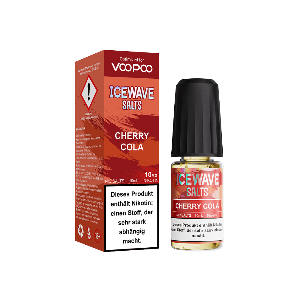 Icewave Nikotinsalz - Cherry Cola - 10ml Liquid