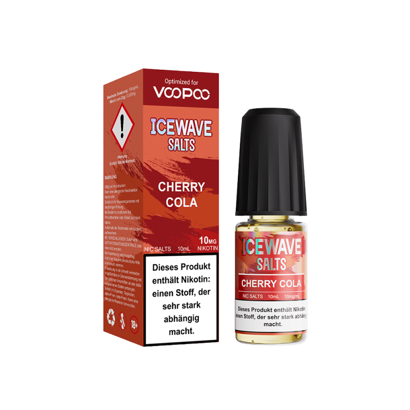 Icewave Nikotinsalz - Cherry Cola - 10ml Liquid