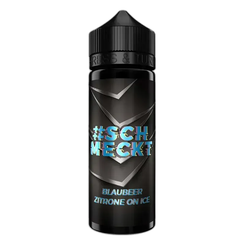 #schmeckt Longfill - Blaubeer Zitrone Ice - 10ml Aroma in 120ml Flasche