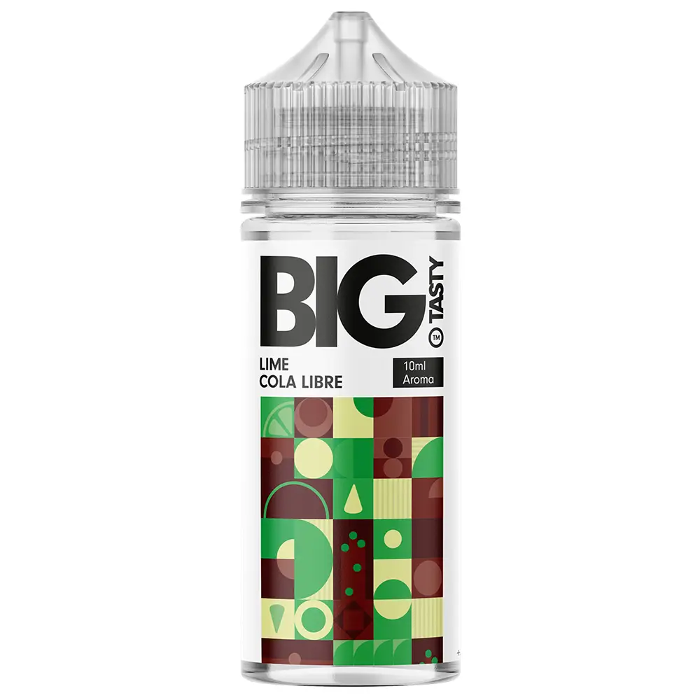 Big Tasty Longfill - Lime Cola Libre - 10ml Aroma in 120ml Flasche