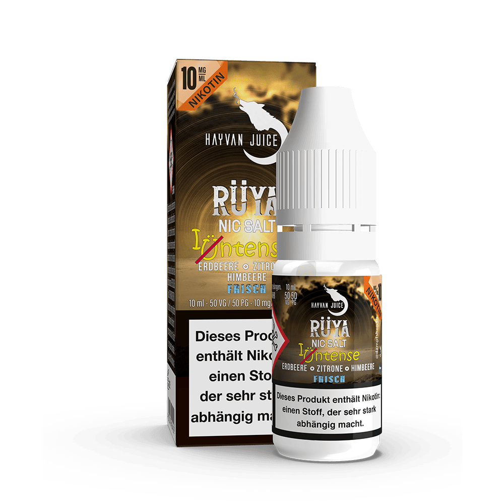 Hayvan Juice Intense Nikotinsalz - Rüya - Liquid 10ml #1 10mg