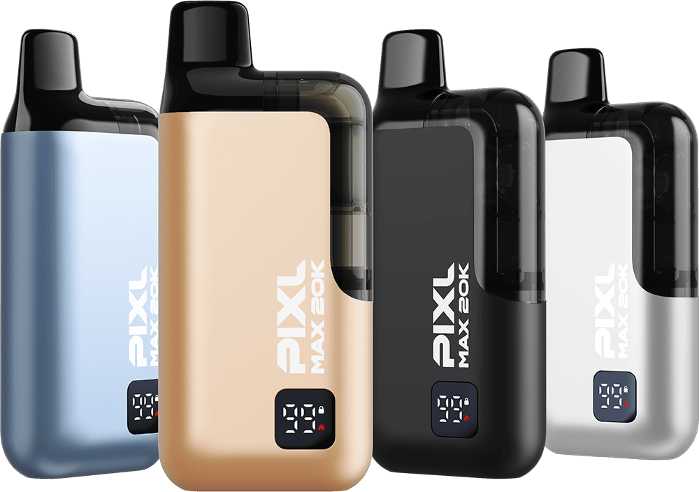 PIXL MAX 20K Basisgerät 850 mAH (Akku + Leerpod) - Basalt Black