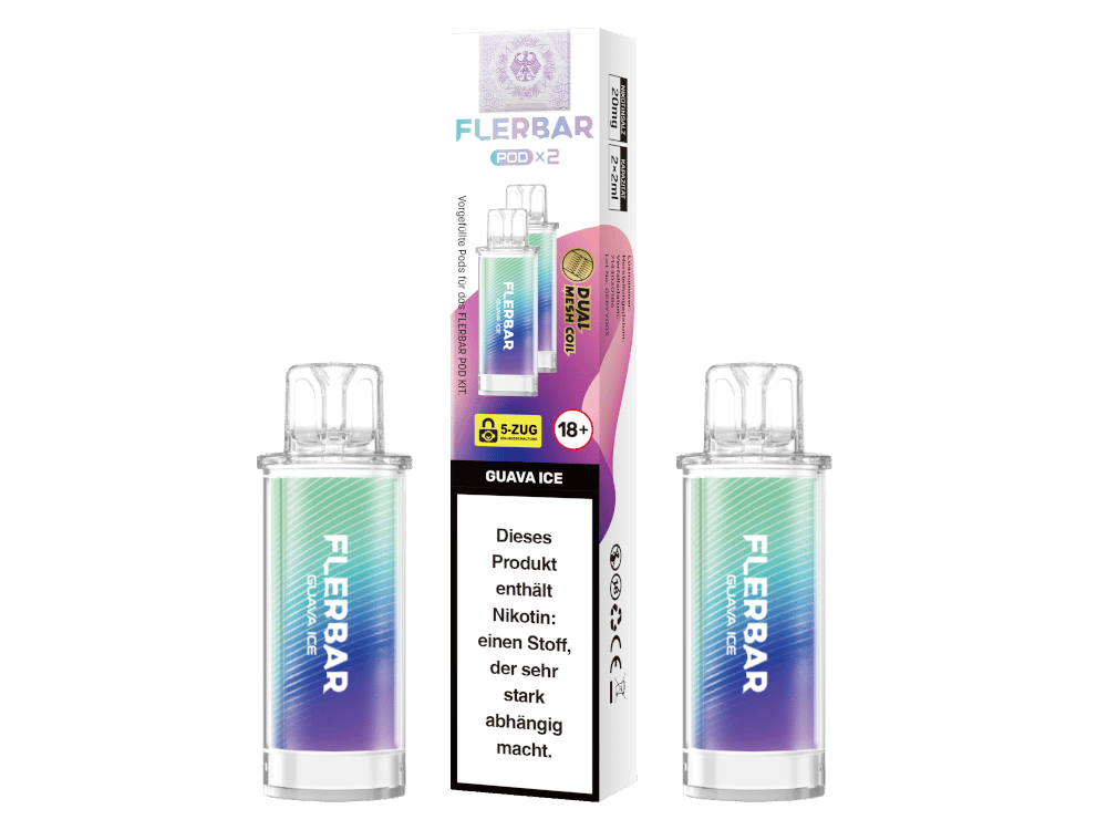 Flerbar Pod (2 Stk.) Guava Ice 20mg