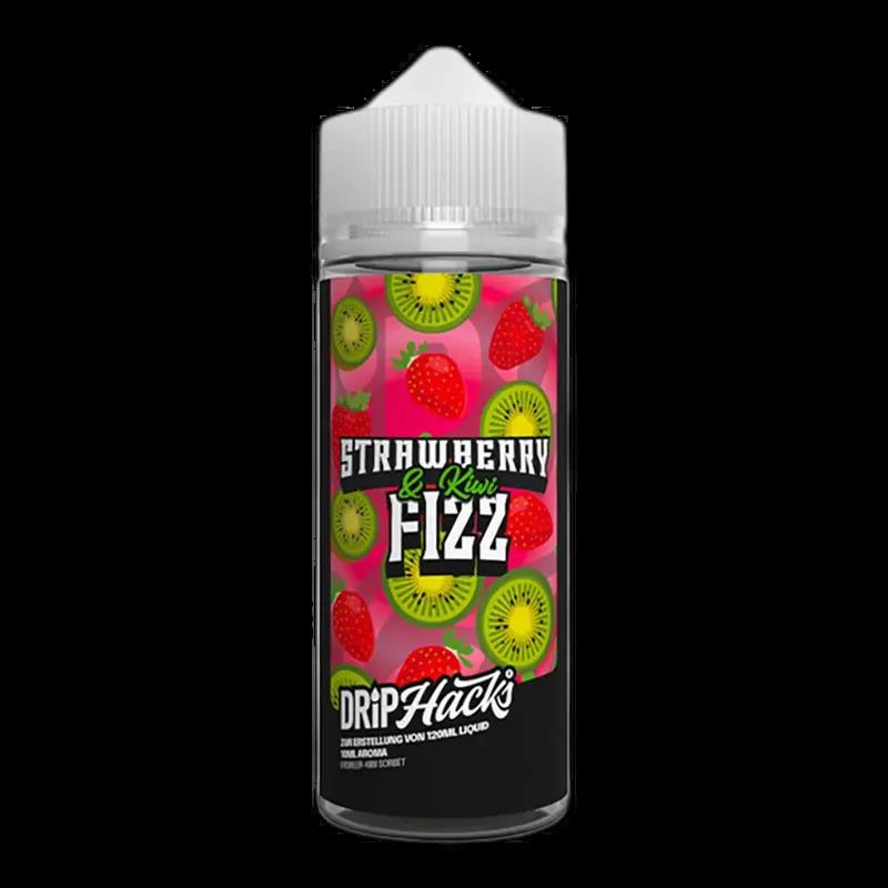 Drip Hacks Longfill - Strawberry Kiwi Fizz - 10ml Aroma in 120ml Flasche