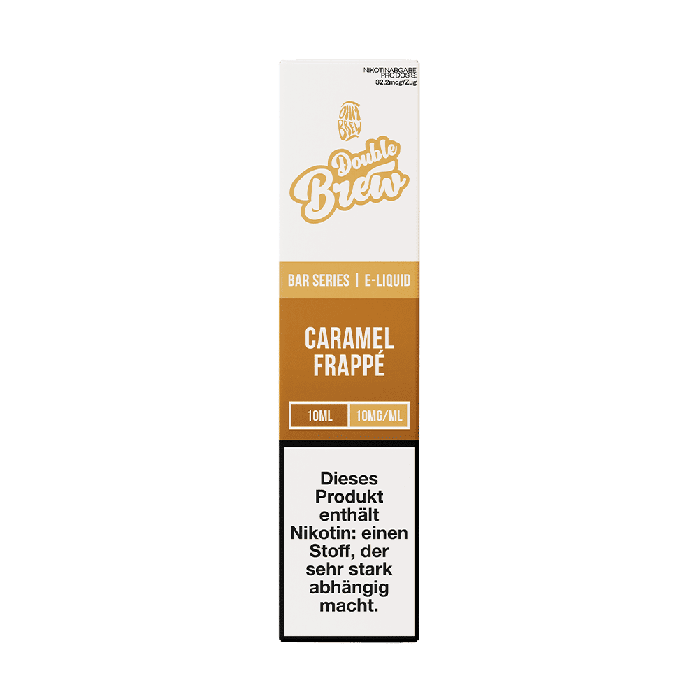 Double Brew Nikotinsalz - Caramel Frappe - 10ml Liquid