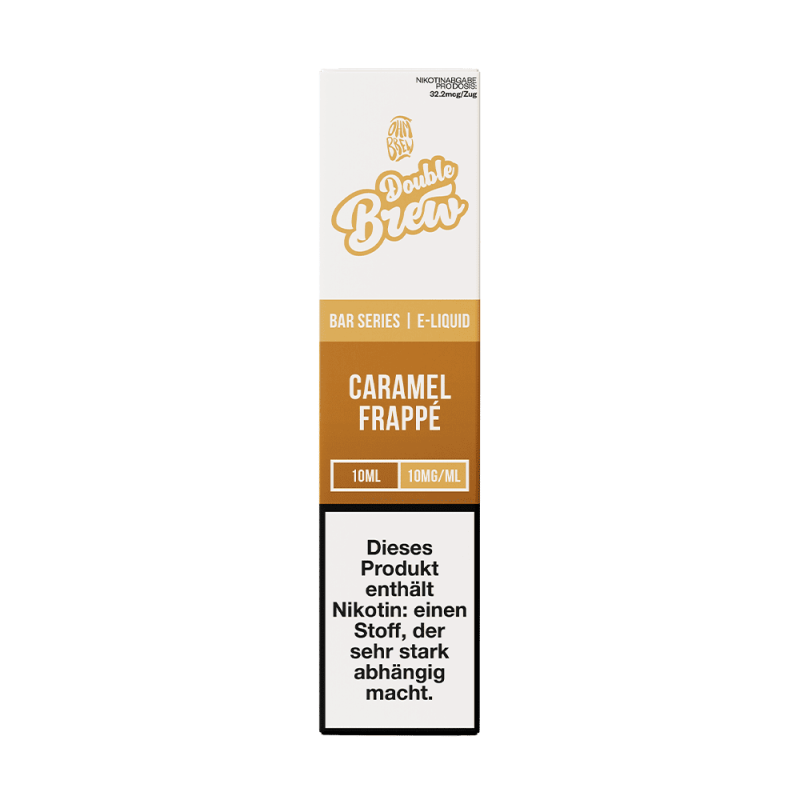 Double Brew Nikotinsalz - Caramel Frappe - 10ml Liquid
