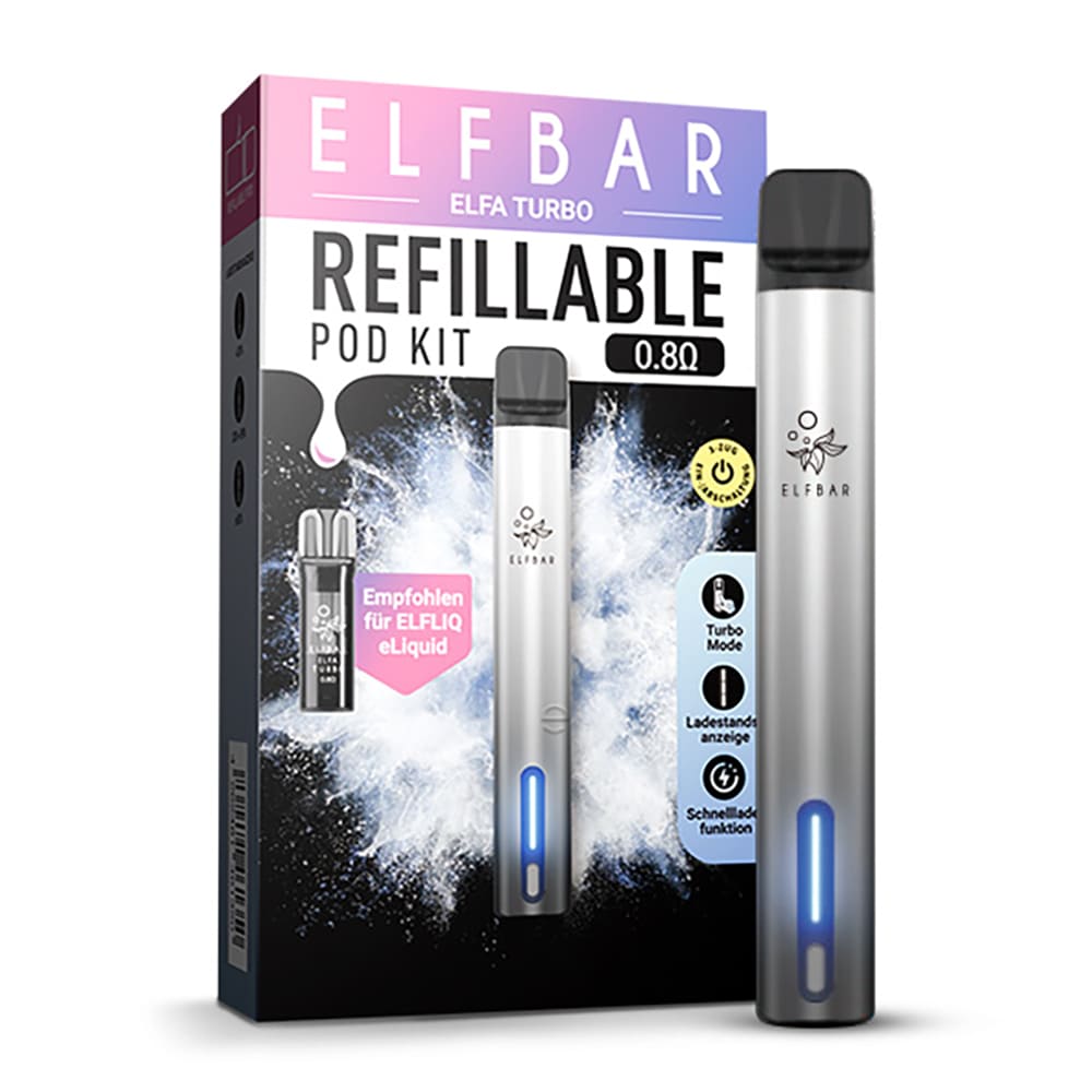 Elfbar Elfa Turbo Refillable Pod Kit