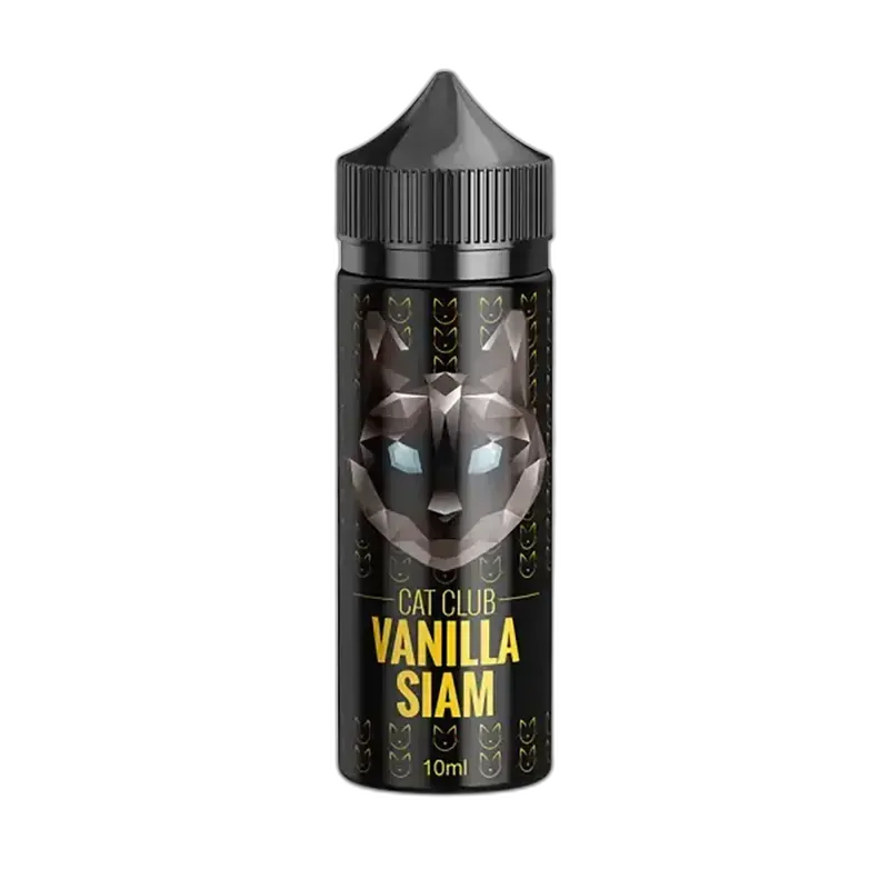 Cat Club Aroma Longfill - Vanilla Siam - 10ml in 120ml Flasche