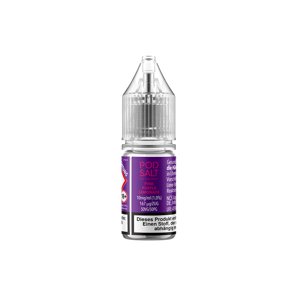 Pod Salt Xtra Nikotinsalz - Pink Purple Lemonade - Liquid 10ml 10mg