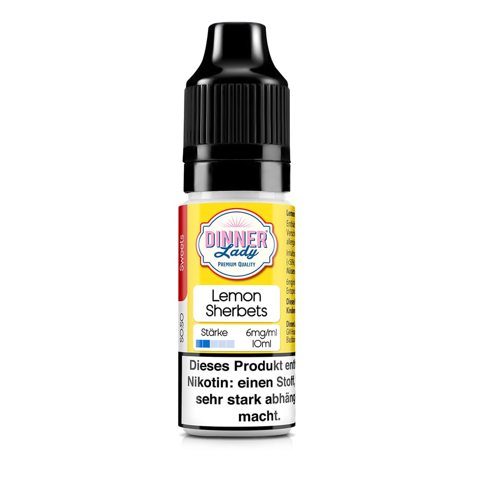 Dinner Lady Liquid - Lemon Sherbets - 50/50 10ml 6mg