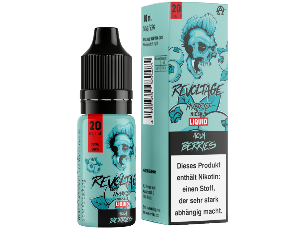 Revoltage Hybrid Nikotinsalz Aqua Berries 10ml 20mg
