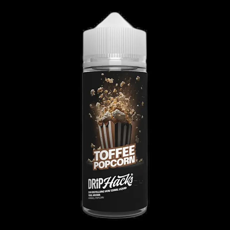 Drip Hacks Longfill - Toffee Popcorn - 10ml Aroma in 120ml Flasche